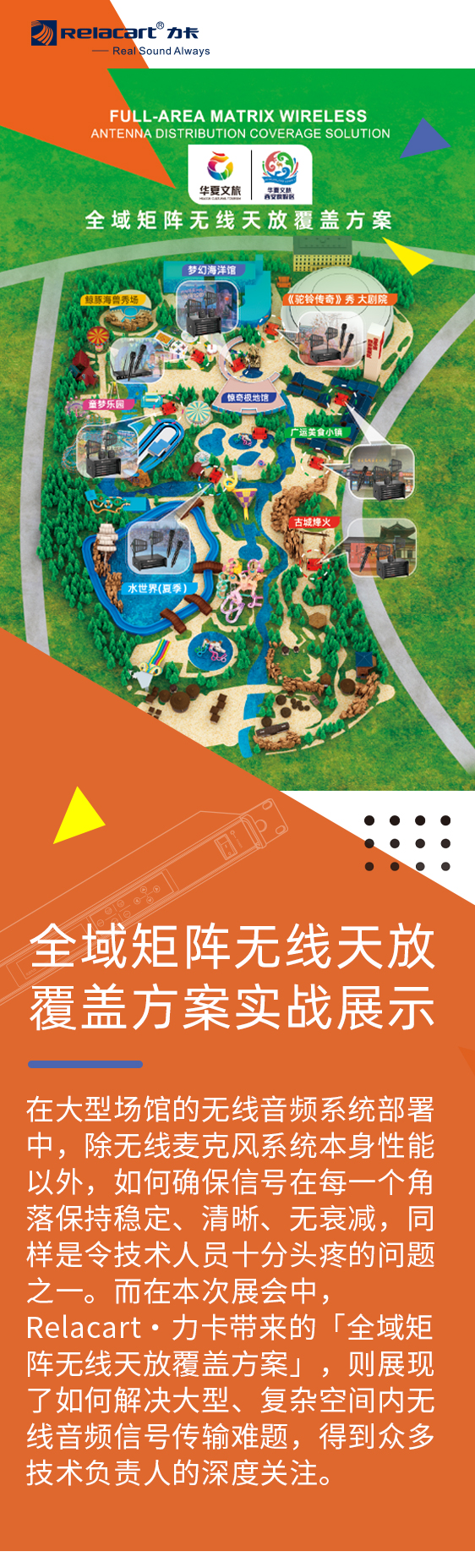 展会盛况丨Relacart·力卡全域矩阵无线天放覆盖方案实战展示