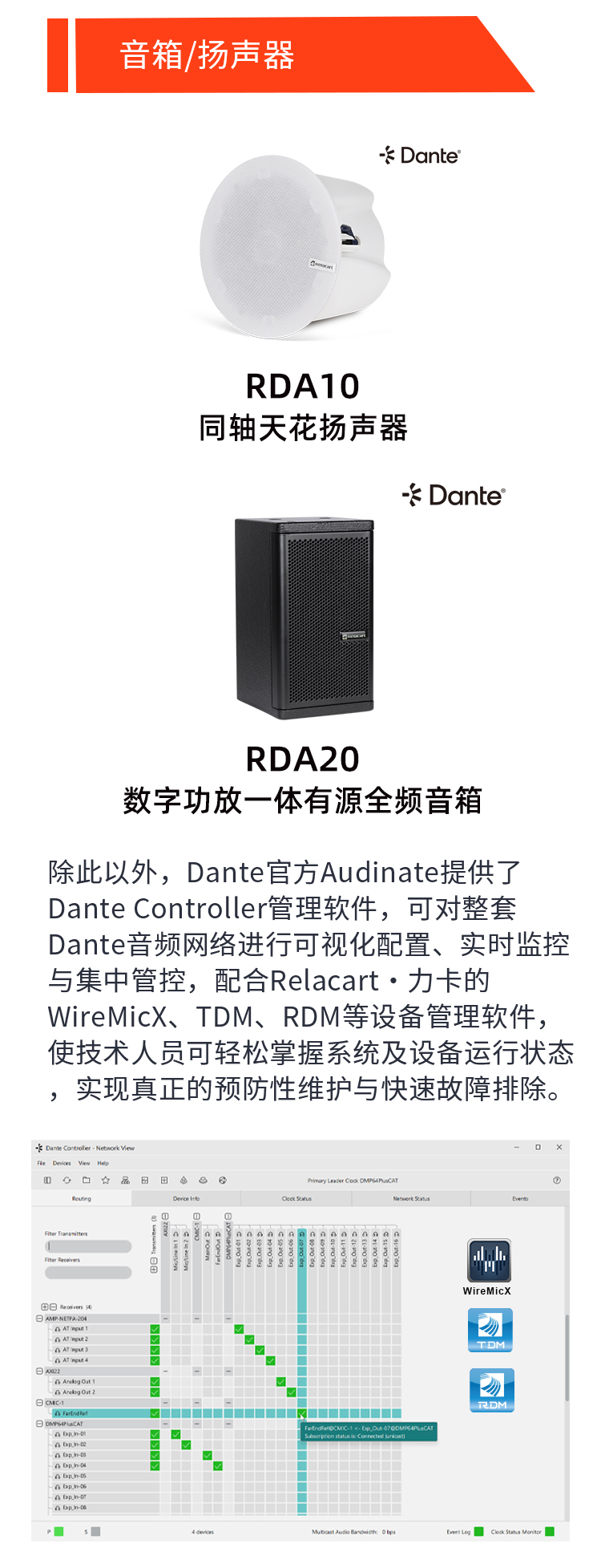 展会盛况丨Relacart·力卡Dante数字生态架构登场，引领系统集成新范式！