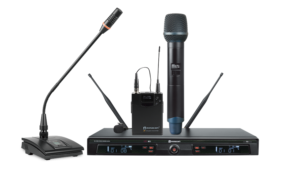 双通道真分集无线演出麦克风系统