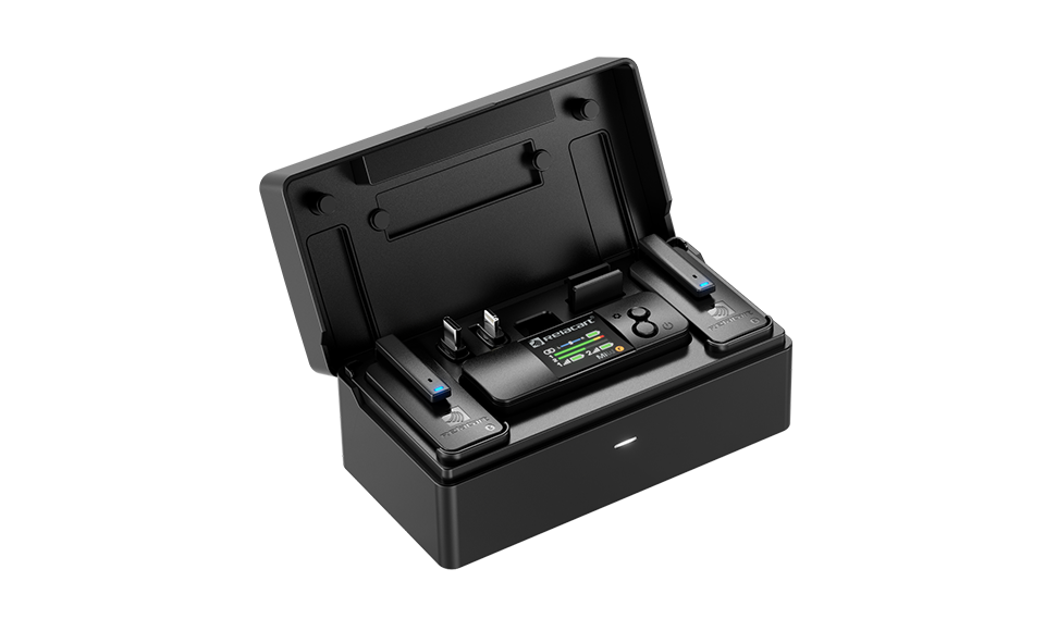 一拖二微型无线麦克风