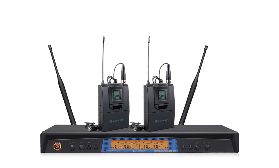 双通道真分集无线麦克风系统