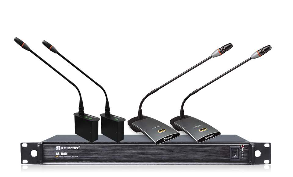 视频自动跟踪讨论型有线手拉手会议系统