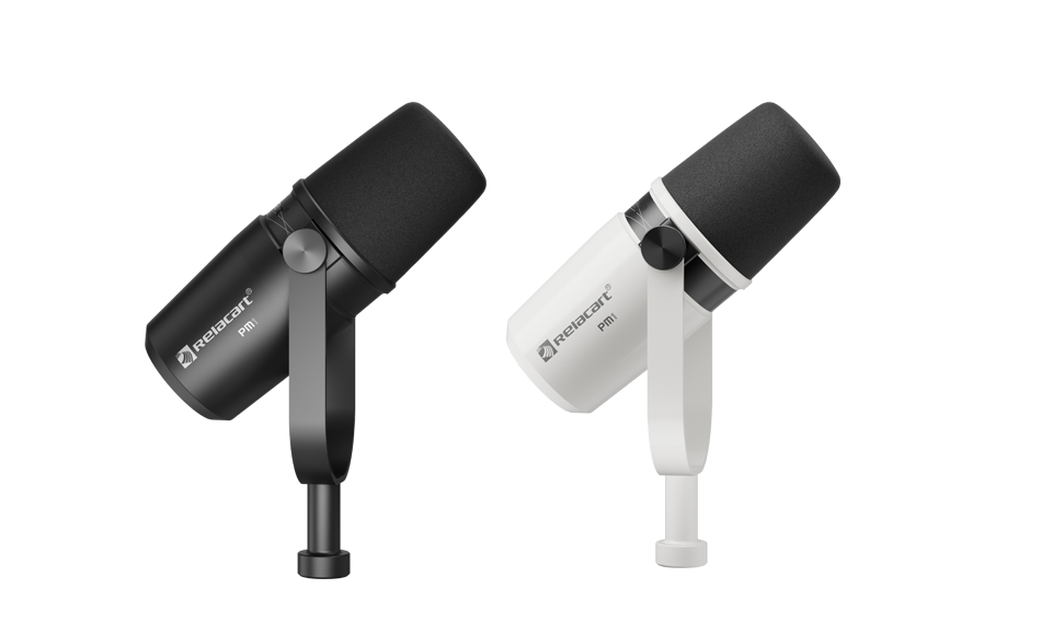 动圈式播客录音麦克风