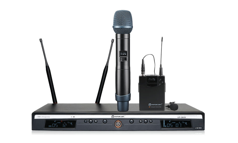 双通道分集式数字无线麦克风系统
