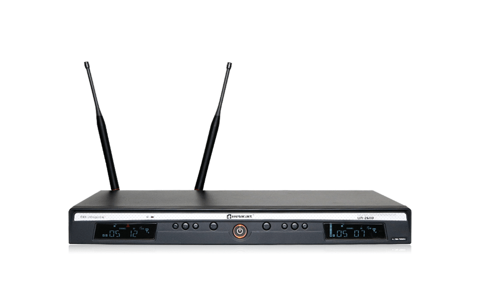 双通道分集式数字无线麦克风系统