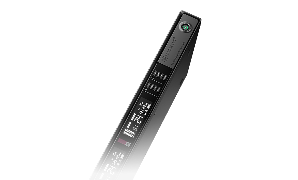 双通道无线麦克风主机