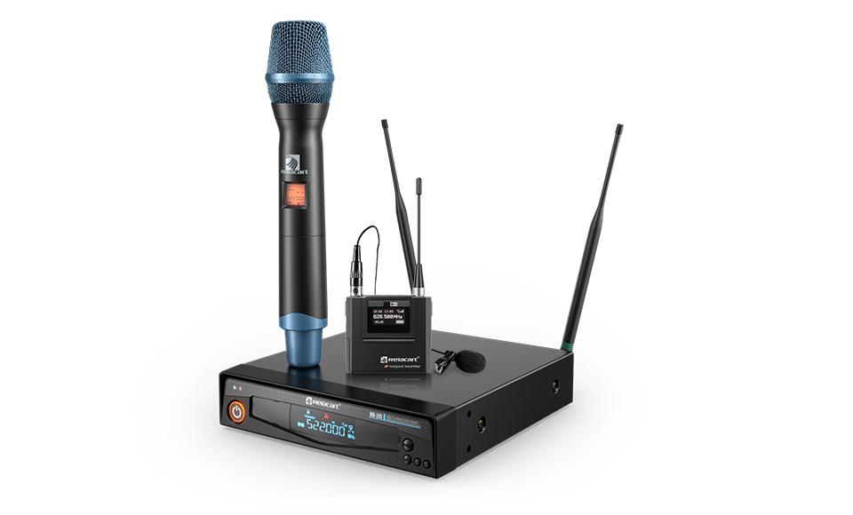 单通道真分集数字无线麦克风系统