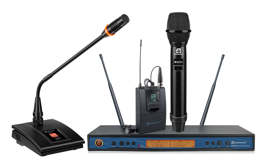 双通道真分集无线麦克风系统