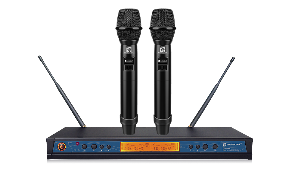 双通道真分集无线麦克风系统