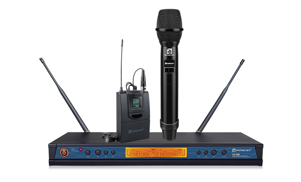 双通道真分集无线麦克风系统