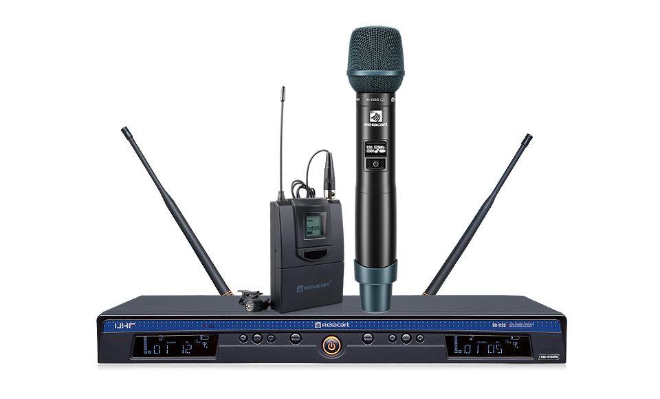 双通道真分集无线麦克风系统