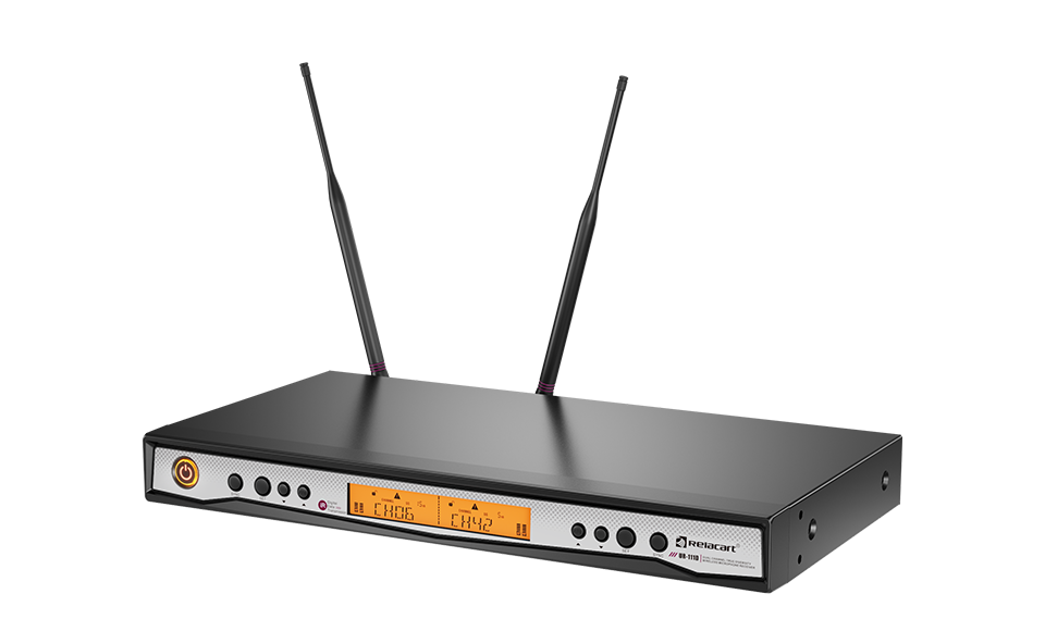 双通道分集式无线麦克风系统