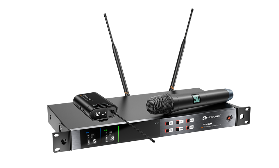 双通道真分集无线麦克风系统