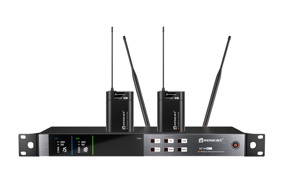 双通道真分集无线麦克风系统