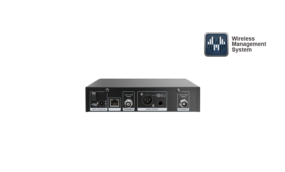 单通道分集数字无线麦克风系统