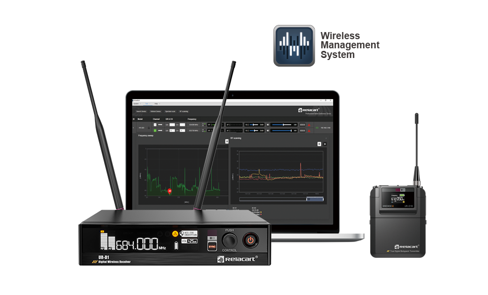 单通道分集数字无线麦克风系统