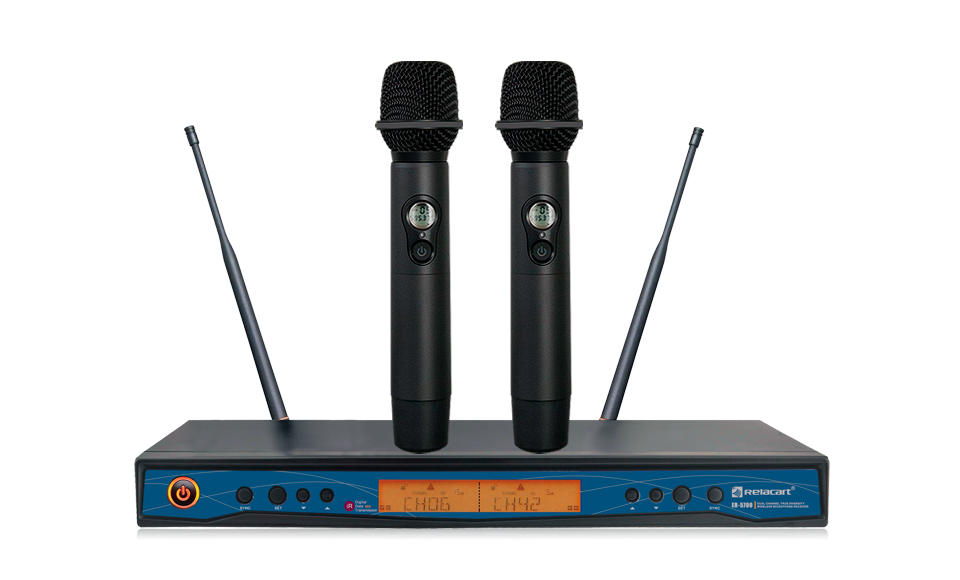 双通道真分集无线麦克风系统
