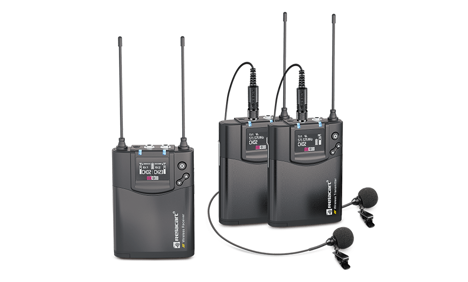 双通道无线麦克风系统