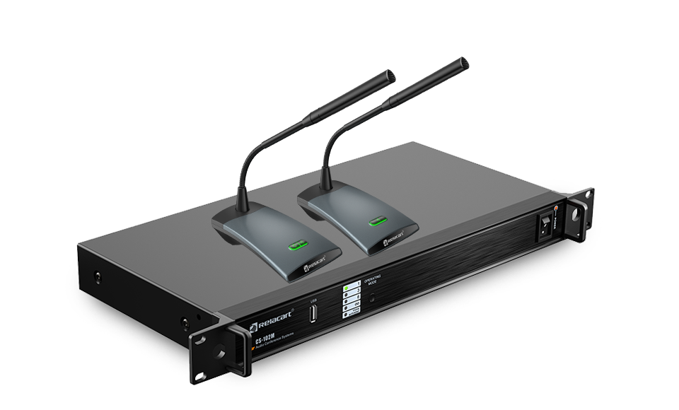 有线专业型数字会议讨论系统