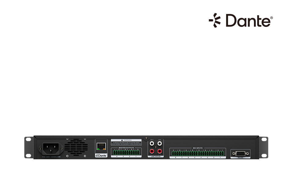 12路有线数字智能混音器