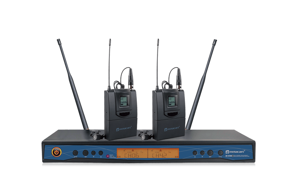 双通道真分集无线麦克风系统