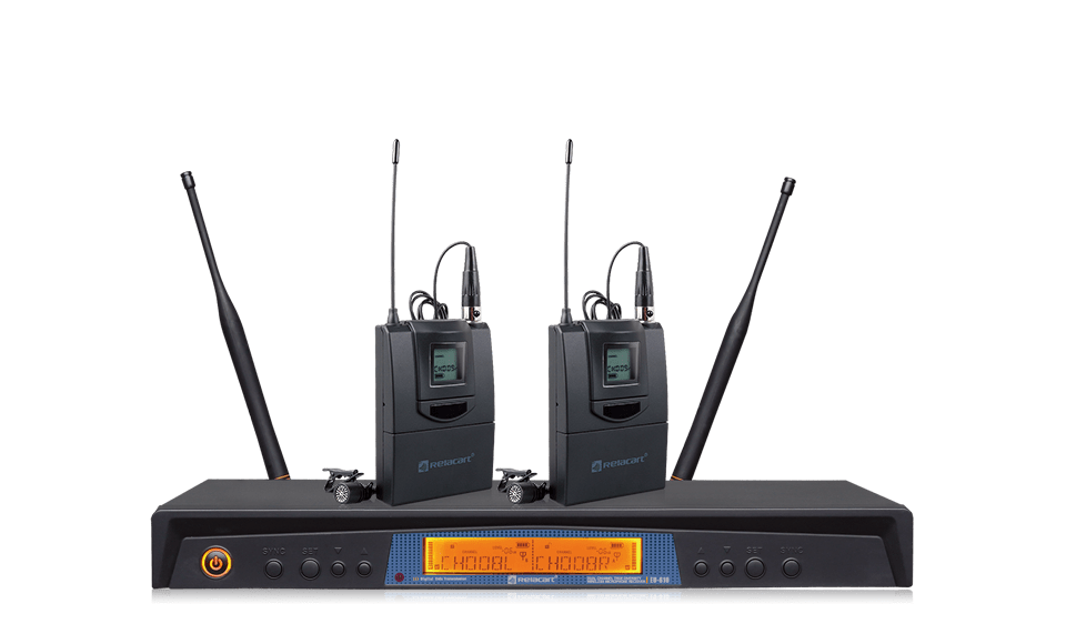 双通道真分集无线麦克风系统