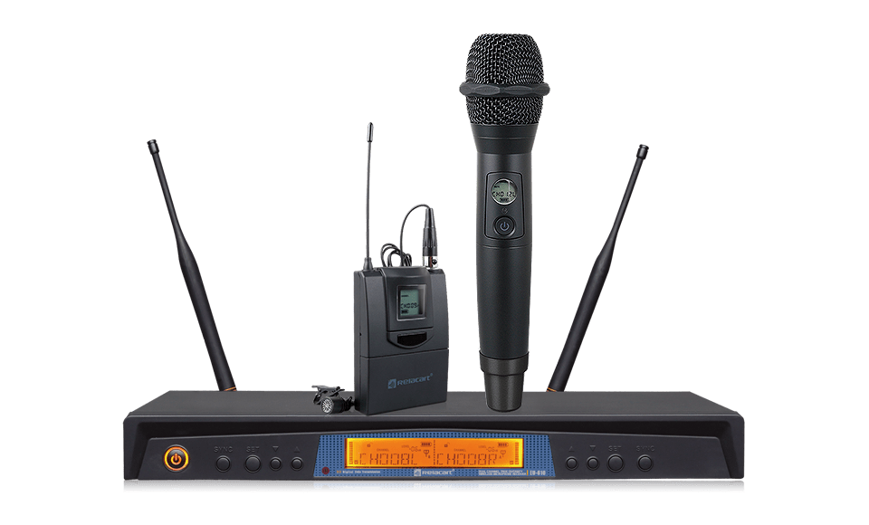 双通道真分集无线麦克风系统