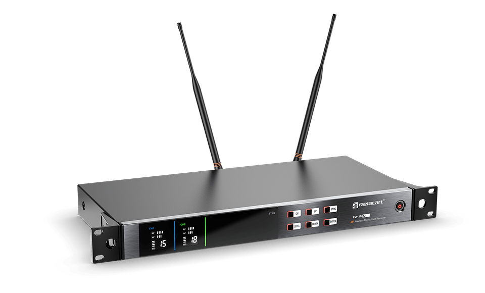 双通道真分集无线麦克风系统