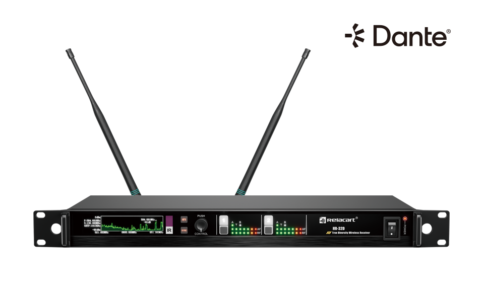 双通道超宽频数位混控智能无线麦克风系统