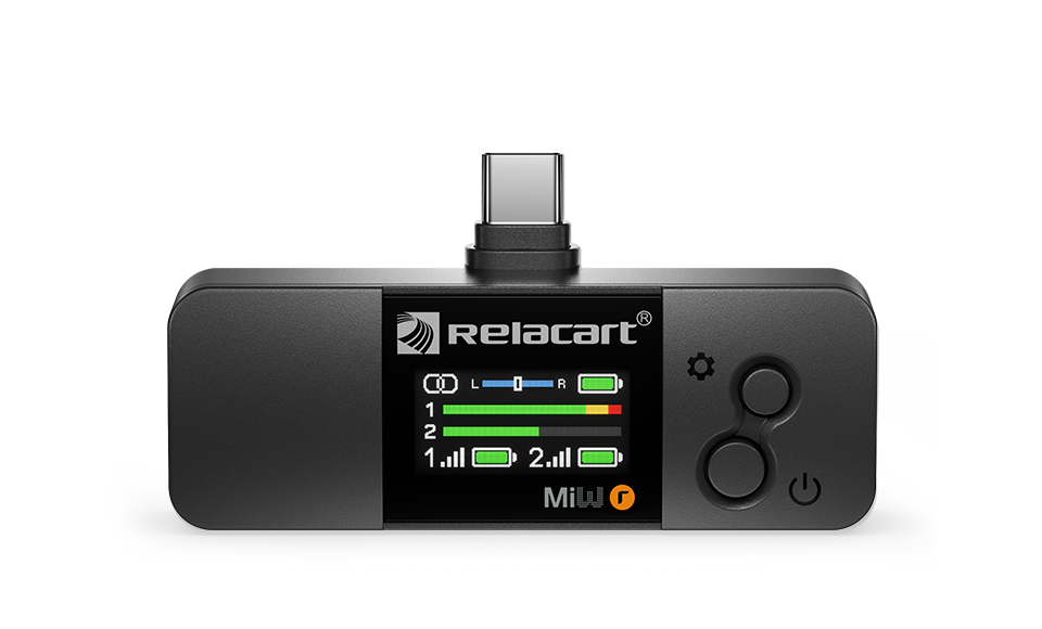 一拖二微型无线麦克风