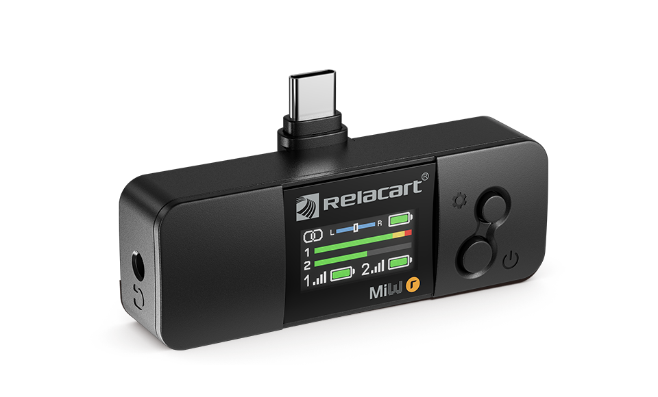 一拖二微型无线麦克风