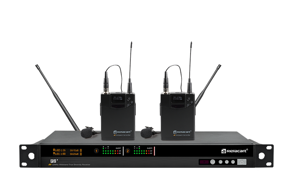 双通道真分集无线演出麦克风系统