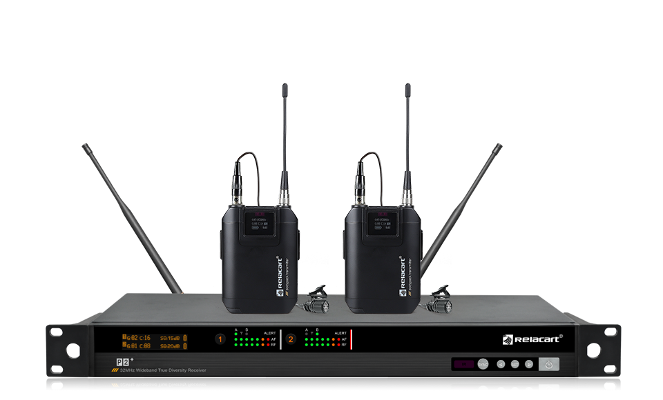 双通道真分集无线演出麦克风系统