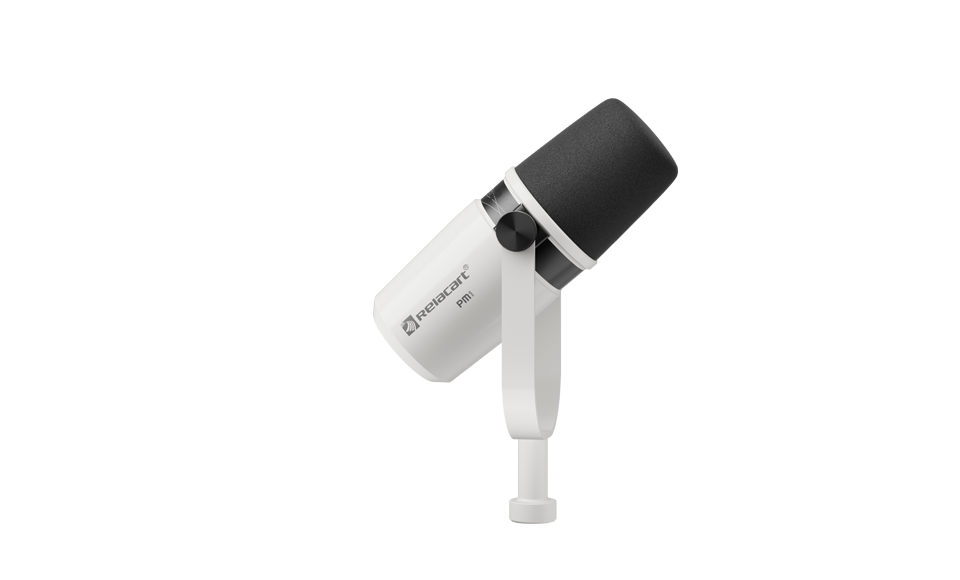 动圈式播客录音麦克风