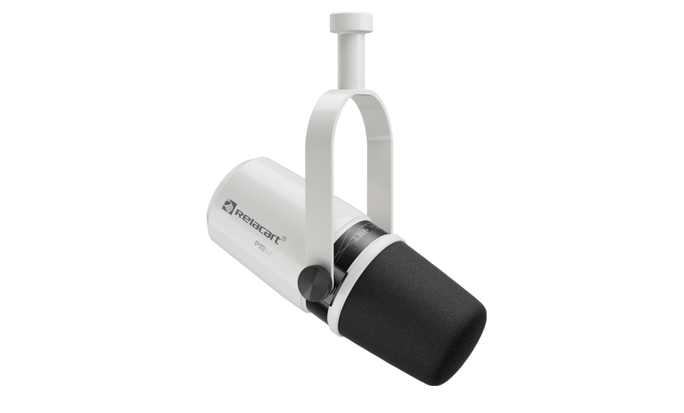 动圈式播客录音麦克风