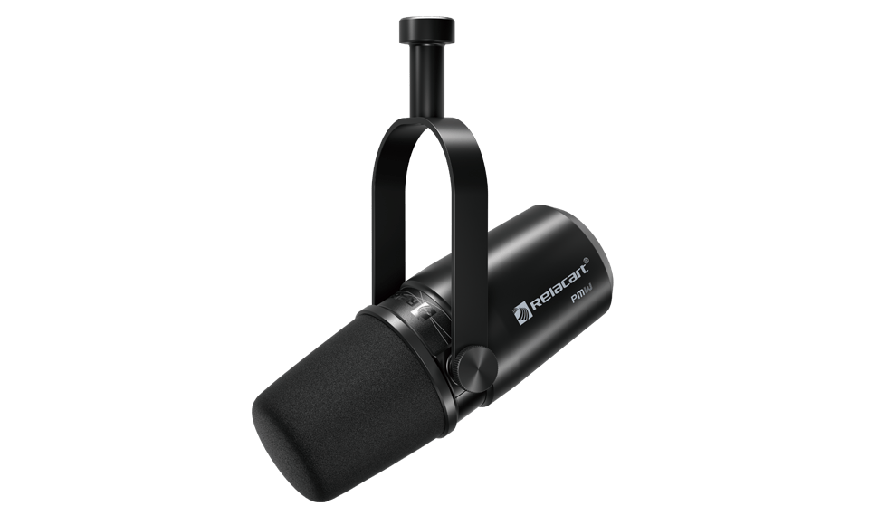 动圈式播客录音麦克风