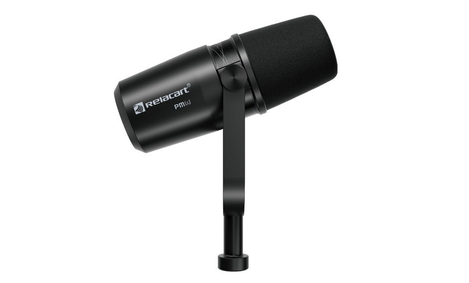 动圈式播客录音麦克风