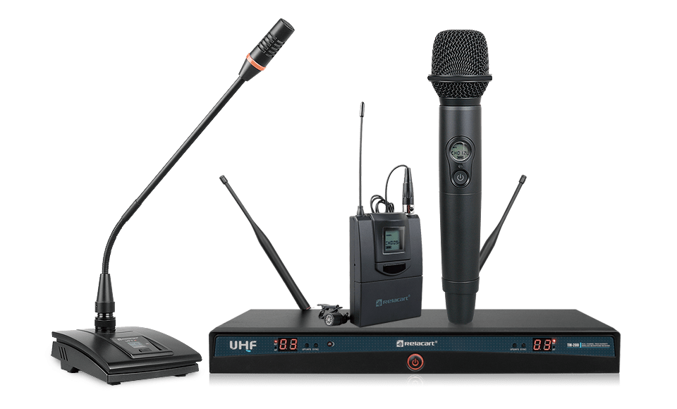 双通道真分集无线麦克风系统