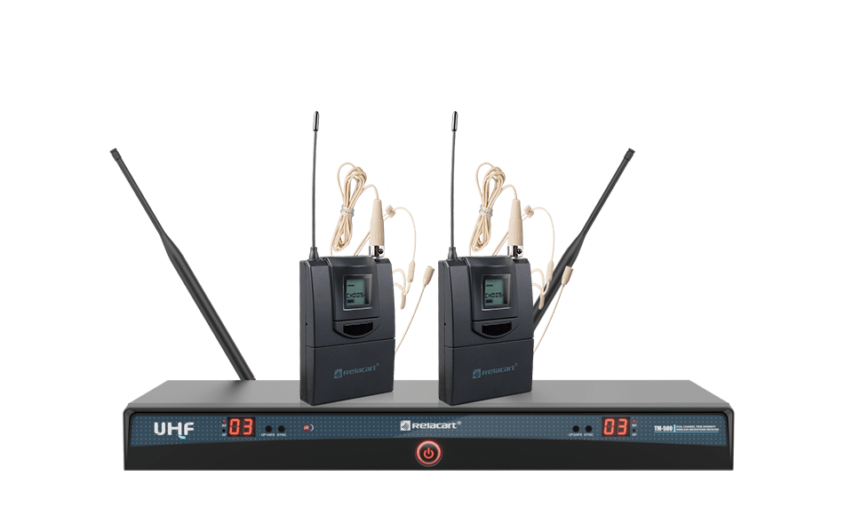 双通道真分集无线麦克风系统