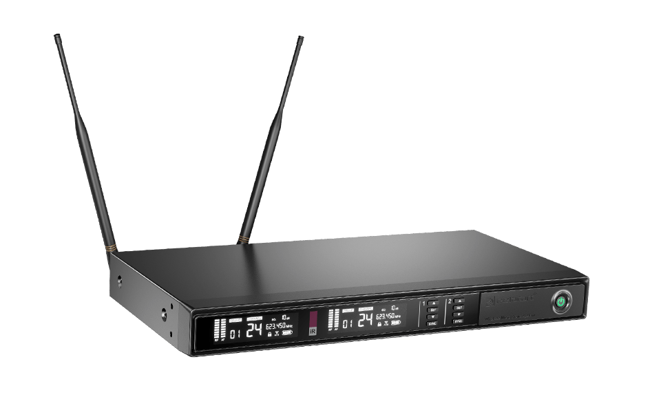 双通道无线麦克风主机