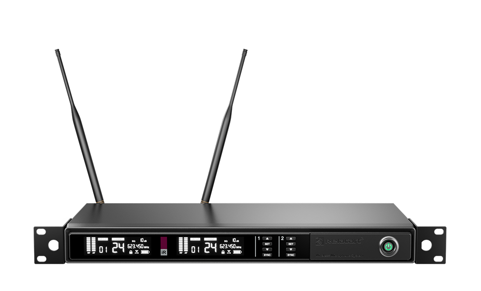 双通道真分集无线麦克风系统