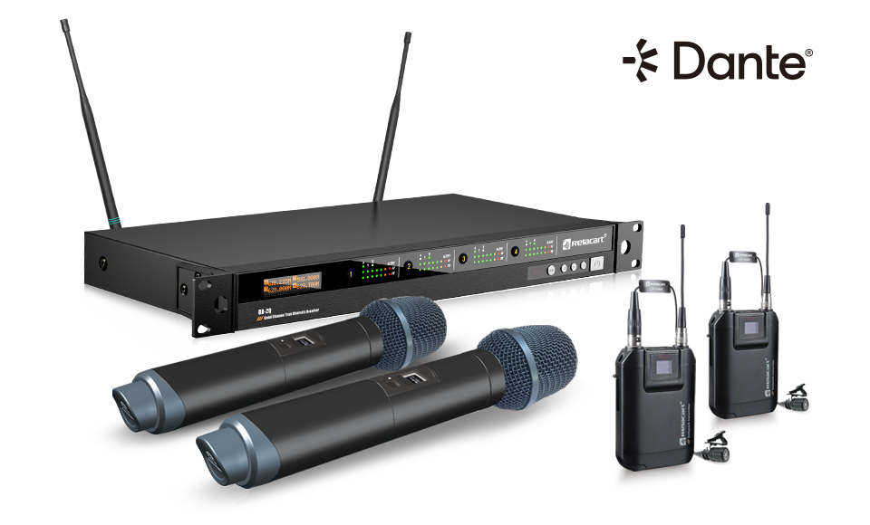 四通道真分集数字无线麦克风系统