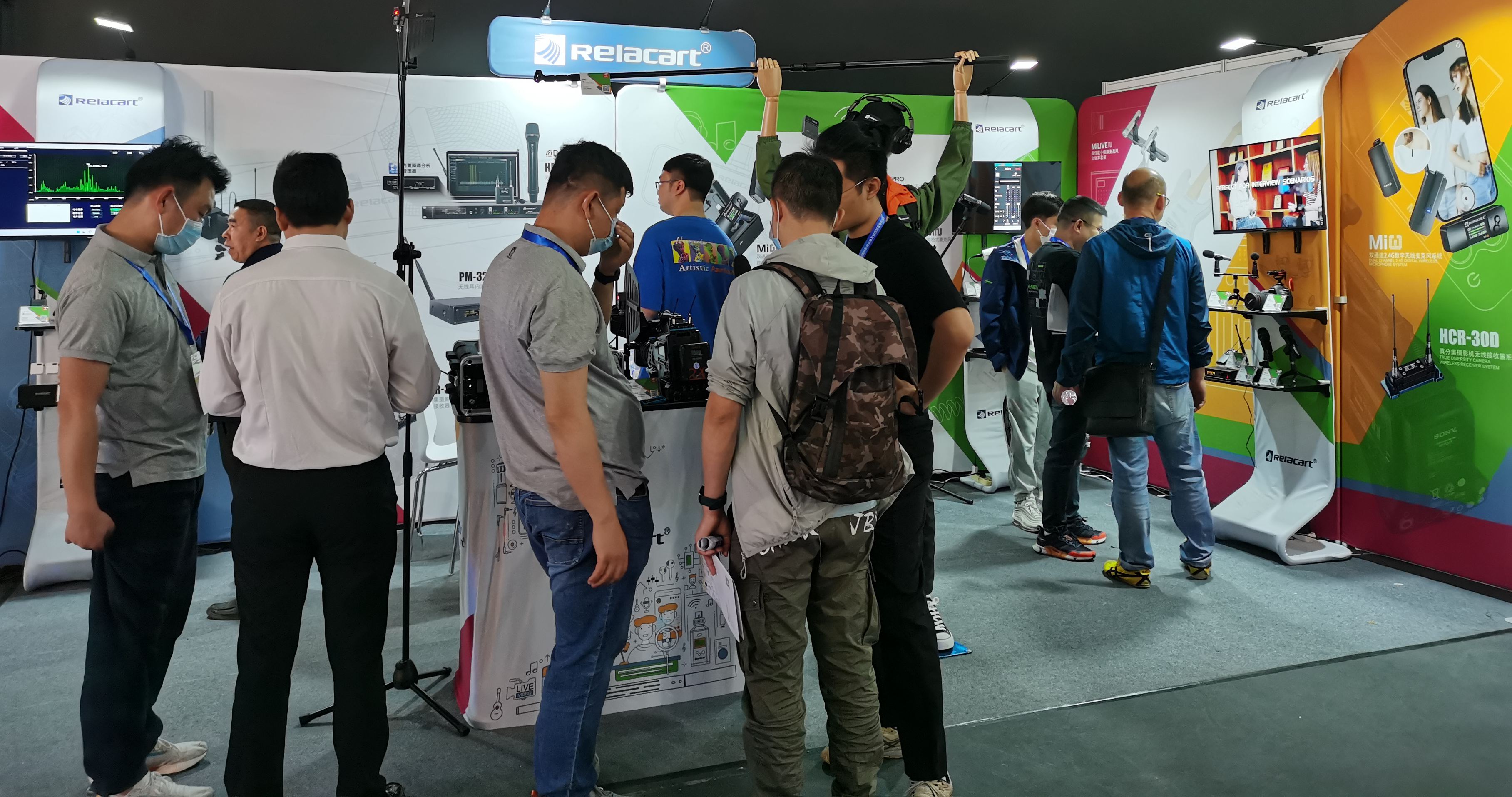翌日回顾丨广州国际影视设备及短视频直播器材展力卡（Relacart）展位现场火爆