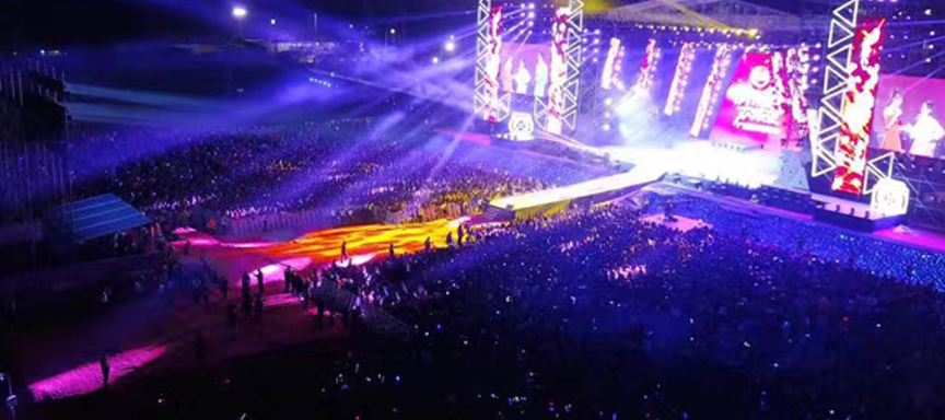 HR-31S无线麦克风演出系统全程护航第七届世界军人运动会