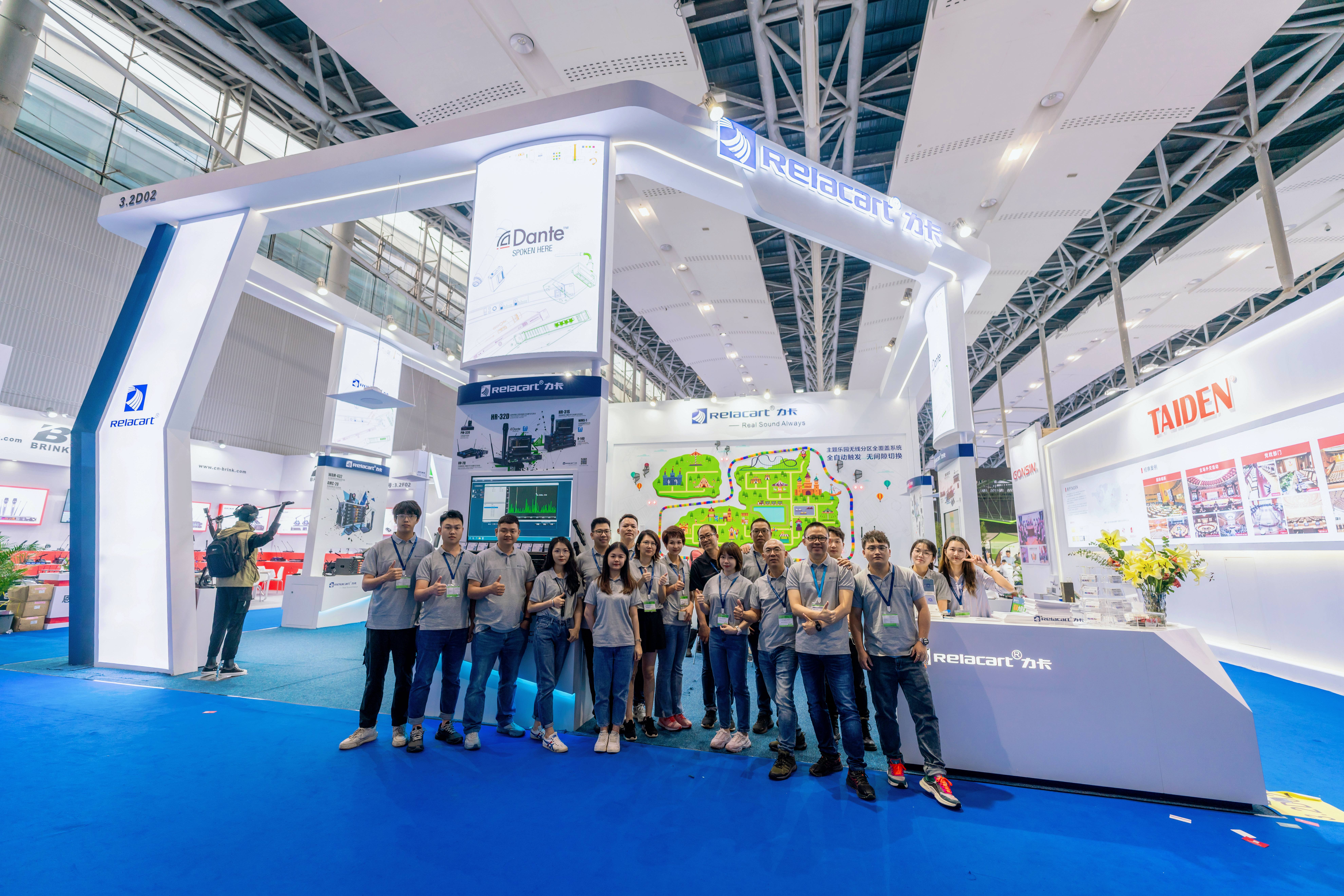 展会进行时丨Relacart·力卡展台人气爆棚，五大板块展出“无线精彩”！