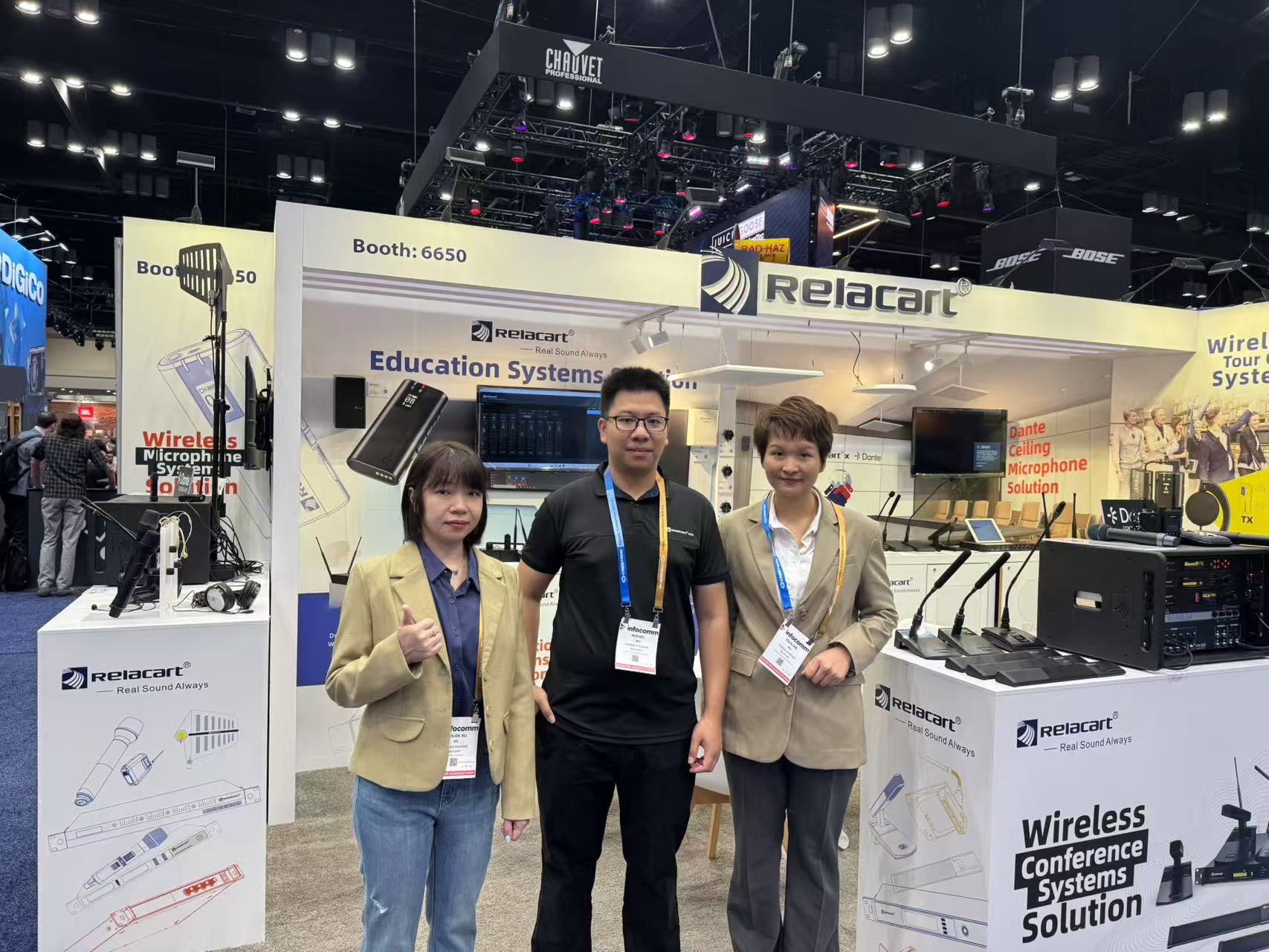 闪耀收官丨Infocomm USA圆满落幕，Relacart·力卡HR-32D引全球瞩目！