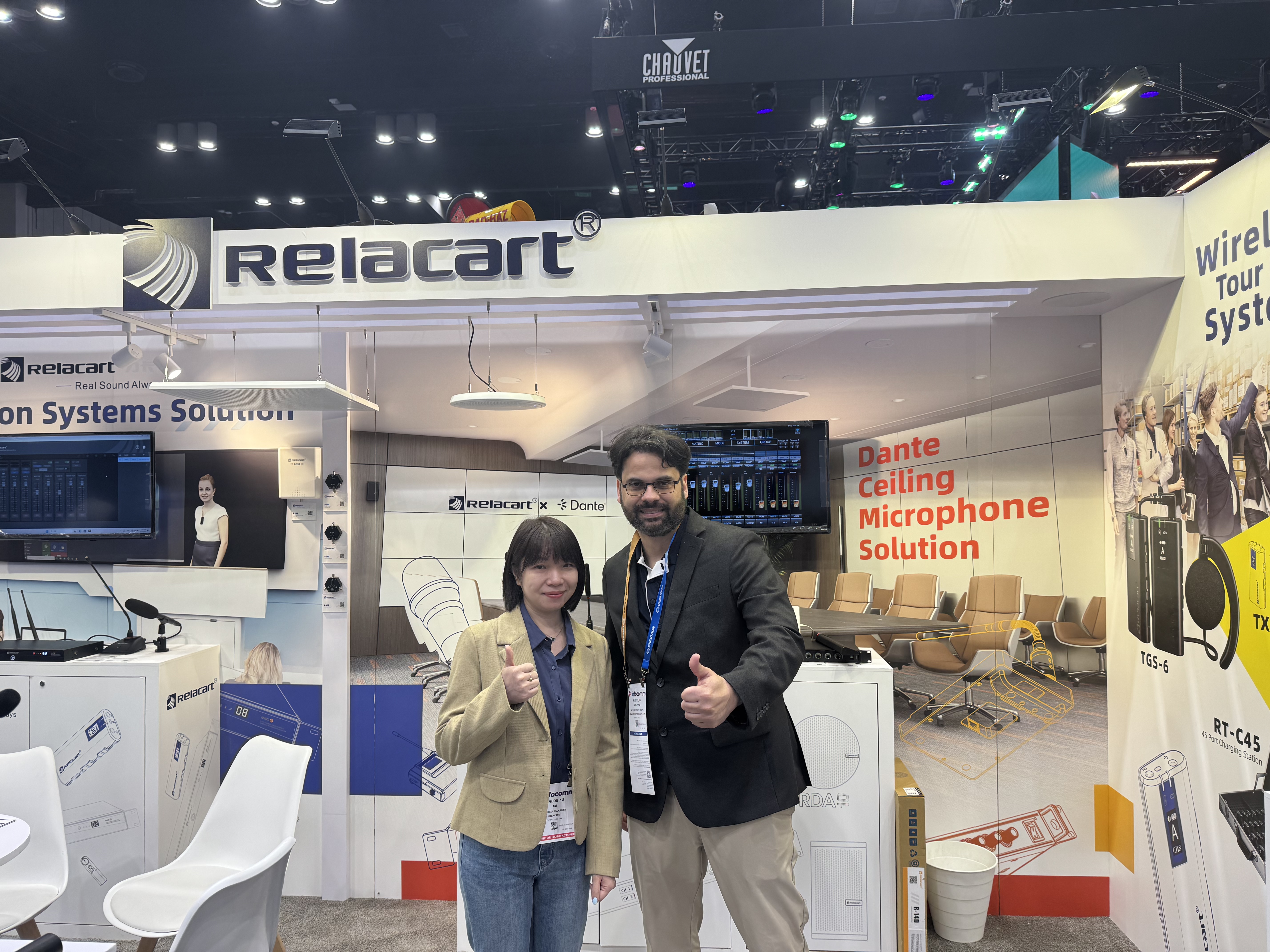展会直击丨Relacart·力卡WDC-943登陆Infocomm USA，终结会议断频难题！