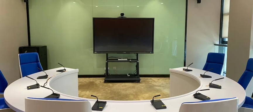 CS-302有线专业会议讨论系统入驻民生银行打造新时代会议室