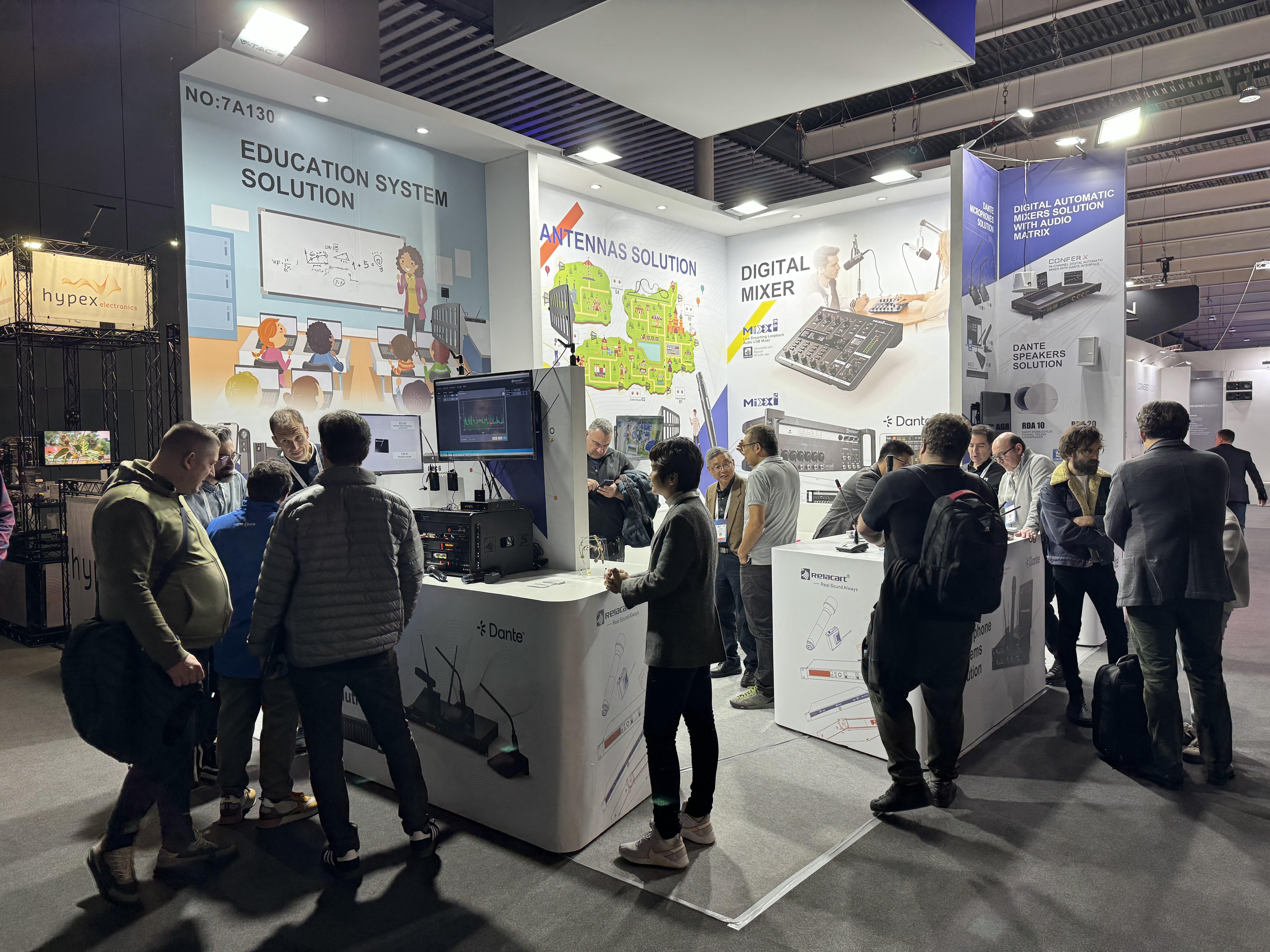 砥砺前行，精彩永不落幕！Relacart·力卡参展2024欧洲ISE盛会圆满结束！